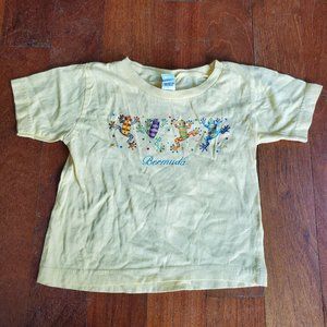Precious Cargo Yellow "Bermuda" T-Shirt Size 2T